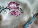 憶元錦繡蘇州絲綢刺繡絲巾送禮長款桑蠶絲絲巾女真絲圍巾蘇繡媽媽絲巾披肩 香檳漸變 曬單實(shí)拍圖
