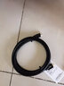 秋葉原（CHOSEAL）HDMI線2.0版數(shù)字高清線 電腦投影儀4K電視機(jī)頂盒音視頻連接線編織繩外被 工程級4K黑色HDMI高清線QS8133 2米 曬單實(shí)拍圖