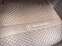 千希奔馳e300l后備箱墊奔馳e級(jí) E200l E260L e350el 車(chē)內(nèi)飾用品尾箱墊 全包圍(黑米款) 奔馳E級(jí) 曬單實(shí)拍圖