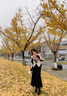 妍莉芬（yanlifen）2023年秋季女裝韓版法式設(shè)計感針織連衣裙套裝中長款氣質(zhì)半身裙子 上衣+半身裙 S 曬單實拍圖