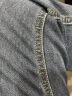 真维斯（Jeanswest）牛仔裤男夏季薄款冰丝修身直筒高端潮牌2024新款男士休闲长裤子男 蓝灰【常规】 30码(2尺3) 实拍图