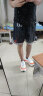 TriplewiN 运动跑步篮球裤健身透气速干潮流训练五分裤复古沙滩宽松大码短裤 3005 热焰C19 M码适合168-175CM60-68KG 实拍图