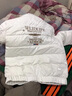 Edick意大利風(fēng)國際品牌羽絨服男士外套冬季潮牌休閑夾克男刺繡保暖加厚 白色 L 曬單實(shí)拍圖