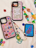 CASETIFY【全】 星星/蝴蝶/珠飾/愛(ài)心 手機鏈 手機配飾 手機掛鏈 手機掛繩 適用于iPhone 彩虹珠飾 曬單實(shí)拍圖