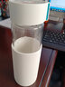 茶花（CHAHUA）歐鉑茲*單層抗菌玻璃杯310ml水杯茶杯抗菌 480ml 白色 曬單實拍圖