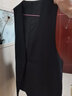 羅蒙馬甲男秋季韓版潮修身西裝馬甲商務(wù)男士背心休閑職業(yè)伴郎結婚馬甲 黑色 2XL 曬單實(shí)拍圖