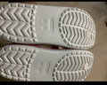 卡駱馳（crocs）人字拖男鞋女鞋25夏季新款貝雅卡駱班戶(hù)外沙灘涉水鞋耐磨防滑拖鞋 白色-可涉水人字拖-曬圖返5 41-42 (260mm) /M8W10 曬單實(shí)拍圖