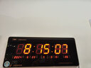 康巴絲2024新款衛(wèi)星自動(dòng)對(duì)時(shí)LED電子鐘掛鐘客廳家用萬(wàn)年歷壁掛 衛(wèi)星對(duì)時(shí)56*34綠濕度 其他 曬單實(shí)拍圖