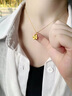 法蔻（farcoko）品牌黃金四葉草項鏈女足金鎖骨鏈生日送女友老婆情人節禮物 黃金四葉草項鏈（光面） -附帶證書(shū)【免費刻字】 曬單實(shí)拍圖