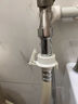 百林鳥水龍頭角閥一分二接頭洗衣機進水管三通分水器一進二出雙用閥門 【活接T型】下接洗衣機+4分螺紋 曬單實拍圖