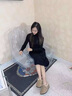 百麗弋沅網(wǎng)紅加絨加厚勃肯鞋女冬季毛毛鞋保暖博肯豆豆鞋平底東北棉鞋 卡其色升級款 36 曬單實拍圖