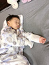 秦羅敷100%桑蠶絲兒童睡袋寶寶中大童一體防踢被兒童春秋 天鵝之翼 3XL/150+300g四季子母雙內膽款7~27℃ 曬單實(shí)拍圖