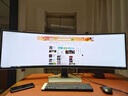 三星（SAMSUNG）玄龍騎士G9 49英寸 OLED 帶魚(yú)屏 5K 240Hz 護眼曲面高刷游戲 臺式外接 超寬分屏 G93SD 電競顯示器 S49DG930SC隨LS49DG932SCXXF 官方 曬單實(shí)拍圖