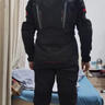 小調(diào)子遠(yuǎn)山三層可拆卸摩托車騎行拉力服冬季保暖防水男女四季騎行服 二代遠(yuǎn)山褲子+背帶【4塊護(hù)具】 XL 曬單實(shí)拍圖