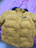 G.DUCKKIDS小黃鴨兒童羽絨服男童中長(cháng)款冬裝外套加厚8男孩6-14歲中大童工裝 活力黃 110 cm 曬單實(shí)拍圖