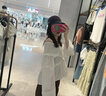 moussy 女裝新品甜美少女一字領(lǐng)露肩休閑襯衫女010GA230-6640 010白色 均碼 曬單實(shí)拍圖
