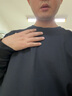 安踏美式復古運動長袖T恤男女秋冬季透氣快干跑步投籃服休閑衛(wèi)衣上衣 【潮流寬松】基礎黑1402-3 2XL 男185 曬單實拍圖