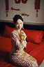 枝己秀禾服新娘龍鳳褂2025新款奢華重工結(jié)婚褂皇中式婚紗敬酒服裙褂后 C078 L 曬單實(shí)拍圖