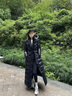 MACKAGE女士 CALINA經(jīng)典保暖長款修身顯瘦經(jīng)典羽絨服外套上衣 奶油白 S 曬單實拍圖