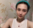 奢萊斯勒奢侈飾品【七夕情人節(jié)禮物】彩金項(xiàng)鏈女扇形小裙子生日禮物送女友 愛(ài)意滿滿 順豐 品牌禮盒 曬單實(shí)拍圖