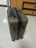梵地亚行李箱男小型拉杆箱女旅行箱可登机箱包密码箱皮箱子20英寸咖啡色 实拍图