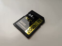 雷克沙SD卡相機內存卡 UHS-II V90SD卡 高速卡300MB/s 8K視頻攝像相機儲存卡 視頻內存卡 SD卡 64G內存卡SDXC 專(zhuān)業(yè)影像卡（2000x） 曬單實(shí)拍圖