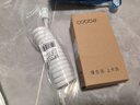 卡貝（cobbe）馬桶噴水槍磁吸免打孔一進(jìn)二出清潔雙控雙用角閥廁所衛(wèi)生間沖洗器 啞白磁吸噴槍+底座+PVC軟管 曬單實(shí)拍圖