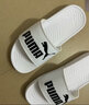 彪馬（PUMA）厚底輕盈沙灘透氣拖鞋男女情侶夏季休閑涼鞋POPCAT360265 白-黑色-12 39 曬單實(shí)拍圖
