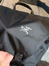 始祖鳥（ARC'TERYX）Granville經(jīng)典純色翻蓋開口尼龍單肩斜挎包男女同款 25年新版 黑色 長29cm寬5cm高30cm 曬單實(shí)拍圖