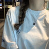 法思梵原創(chuàng)四葉草項鏈女雙面戴簡約玫瑰金氣質(zhì)情人節(jié)生日禮物送女友老婆 雙面四葉草項鏈（黑+紅）-本地倉 曬單實拍圖