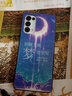 夢逸軒適用OPPO Reno5 Pro玻璃殼PDST00手機套全包軟磨砂邊防滑套潮鋼化硬保護外殼男女  晚安【配高清貼膜】MX 曬單實拍圖