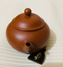 益工坊（YIGONGFANG）功夫茶具 經(jīng)典中式小品紫砂壺 水平壺 薄胎水平壺朱泥 曬單實(shí)拍圖