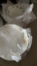 嵐汀陶瓷（LUTERCERAMICS）碗家用吃面碗骨瓷斗碗陶瓷碗大碗湯碗瓷碗飯碗老式斗笠碗唐山餐具 7英寸斗碗10個(gè) 曬單實(shí)拍圖