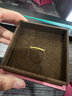 金至尊（3D-GOLD)實心足金戒指黃金磨砂戒指送女友自戴生日禮物計價 13號1.64克以證簽多退少補 曬單實拍圖