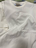 耐克男子寬松純棉T恤舒適休閑刺繡個(gè)性針織棉NIKE DO7393 101白/白 L 曬單實(shí)拍圖