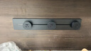 公牛移動(dòng)軌道插座家用廚房餐邊柜滑動(dòng)電力軌道排插免打孔軌道插座明裝 【墨云灰】50cm+3個(gè)五孔適配器 曬單實(shí)拍圖