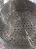 Bambetel班貝特德國品牌醫用級316不銹鋼蒸鍋多功能家用多層蒸煮燉一體 三層（1鍋+1蒸片+2蒸格） 34cm 曬單實(shí)拍圖