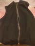 布先生無(wú)袖羊毛衫男背心春秋新款拉鏈立領(lǐng)外穿馬甲純色男士上衣 BT11583 黑色 3XL (190) 曬單實(shí)拍圖