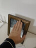约美 欧式创意组合实木相框挂墙洗照片做成相框证书框相片框像框摆台 胡桃色 8寸（15.2x20.3cm）桌摆挂墙 实拍图