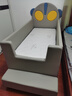 億家之主奧特曼兒童床男孩嬰兒床實(shí)木拼接床小床拼接大床創(chuàng  )意卡通拼接小床 三邊+帶腳蹬+兒童椰棕床墊 160*80*45cm 曬單實(shí)拍圖
