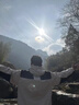 羽絨服男冬季拼色印花連帽保暖情侶上衣男士加絨加厚羽絨服外套 白色 2XL 曬單實(shí)拍圖