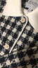 菲妮迪品牌短外套秋季簡(jiǎn)約時(shí)尚設計感黑白格氣質(zhì)上衣女 黑白格 XL 曬單實(shí)拍圖