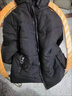 AEMAPE棉服女2025年新款棉襖女棉衣女冬季加絨加厚短款棉襖 黑色 M 曬單實(shí)拍圖