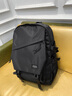 CALWAN KEODH雙肩包男士百搭電腦旅行背包女大容量初中生高中大學(xué)生17英寸書(shū)包 【黑色】休閑運動(dòng)通勤商務(wù)戶(hù)外登山旅行包 曬單實(shí)拍圖