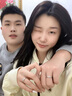 古耐S925銀情侶戒指一對(duì)男女士對(duì)戒子開(kāi)口可調(diào)節(jié)求婚戒指時(shí)尚銀首飾品 荊棘玫瑰情侶戒指一對(duì) 曬單實(shí)拍圖