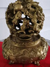 黃銅九轉(zhuǎn)乾坤鼎純黃銅擺件九龍戲珠客廳辦公室裝飾開業(yè)禮品工藝品 6寸 長11.3cm寬11.3cm高15cm 曬單實拍圖