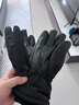 南極人手套男冬季防風(fēng)防寒滑雪騎行保暖手套觸屏摩托車電動車男士手套 [加絨加厚男款】黑色 曬單實拍圖