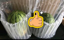 老宋 大興龐各莊袖珍小西瓜小吊瓜水果L600新鮮水果2個裝總重3kg--3.5kg 曬單實拍圖