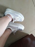 ZHR小白鞋女真牛皮厚底內(nèi)增高女鞋輕潮百搭顯瘦顯高休閑鞋女舒適 AH153 小白鞋 米綠（網(wǎng)面款） 37 曬單實(shí)拍圖