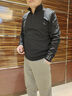 布先生立領(lǐng)拉鏈加厚T男撞色織帶拉鏈口袋設計長(cháng)袖衛衣BT15616斷碼清倉 鋼琴黑 XL (180) 曬單實(shí)拍圖